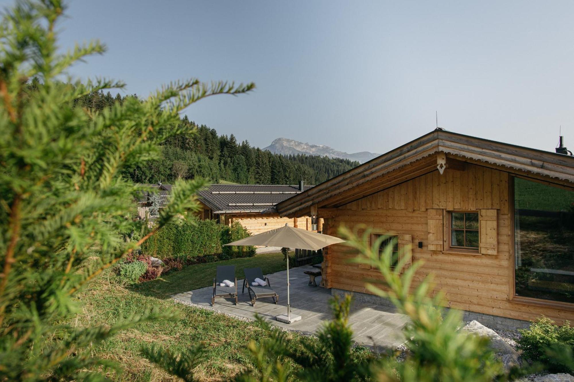 Hygna Chalets ライト・イム・アルプバッハタール エクステリア 写真