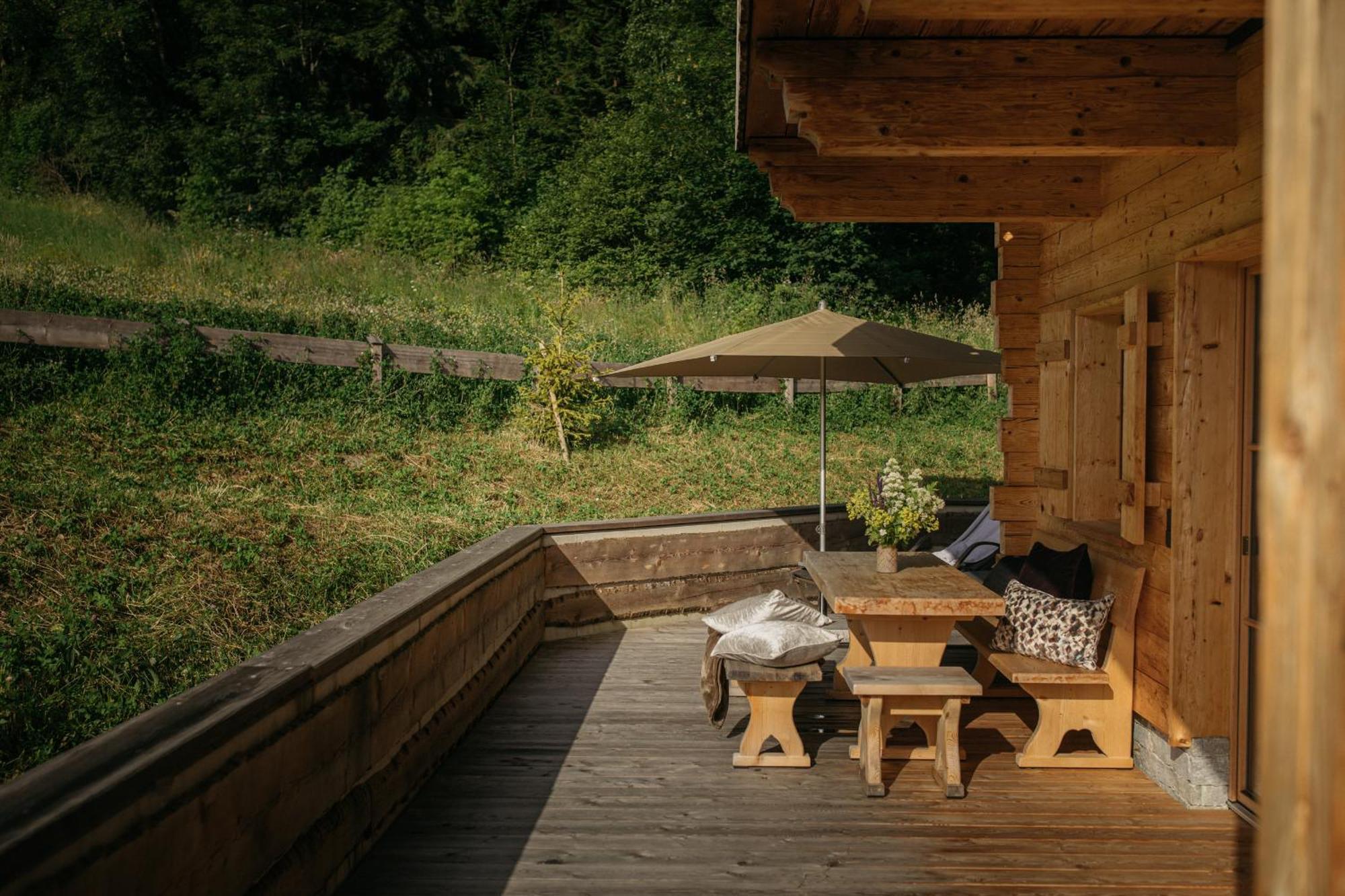 Hygna Chalets ライト・イム・アルプバッハタール エクステリア 写真