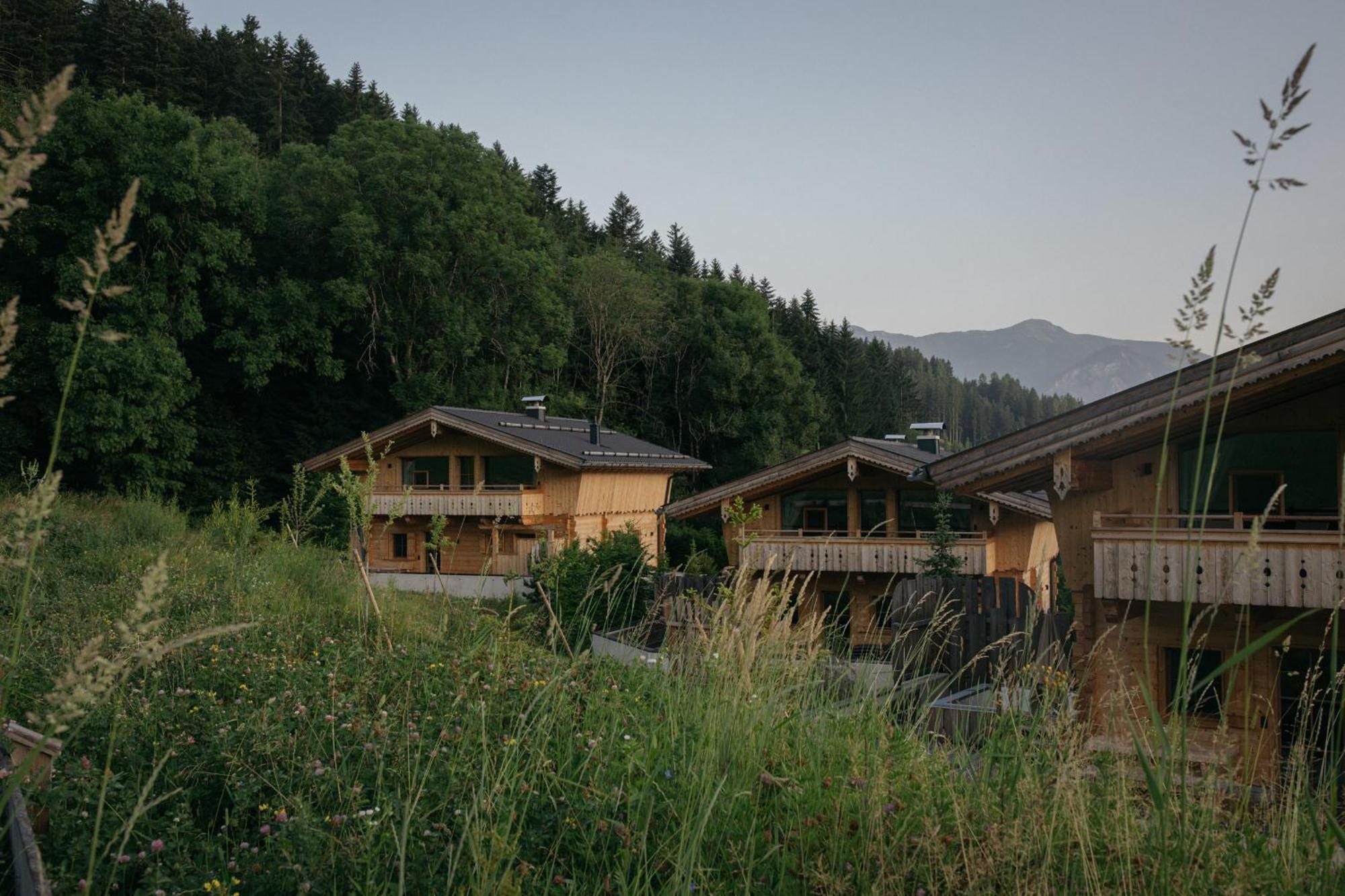 Hygna Chalets ライト・イム・アルプバッハタール エクステリア 写真