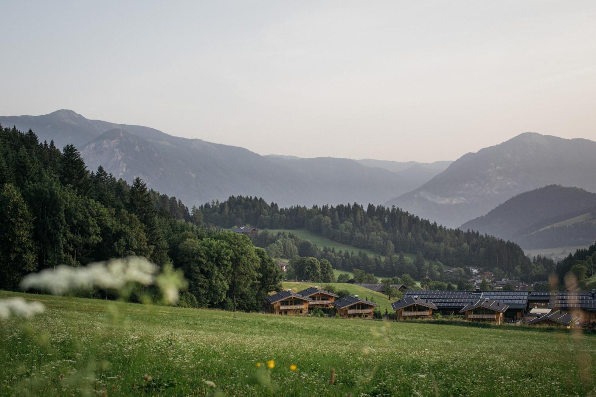Hygna Chalets ライト・イム・アルプバッハタール エクステリア 写真