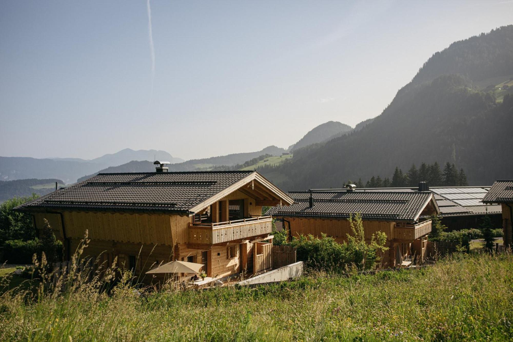 Hygna Chalets ライト・イム・アルプバッハタール エクステリア 写真