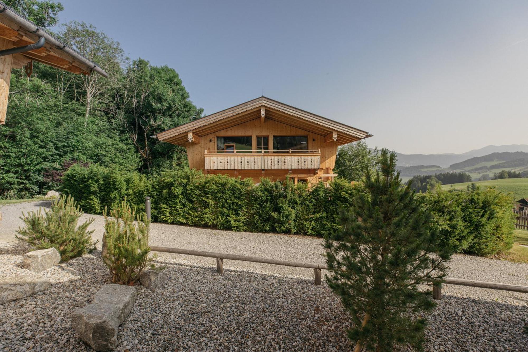 Hygna Chalets ライト・イム・アルプバッハタール エクステリア 写真