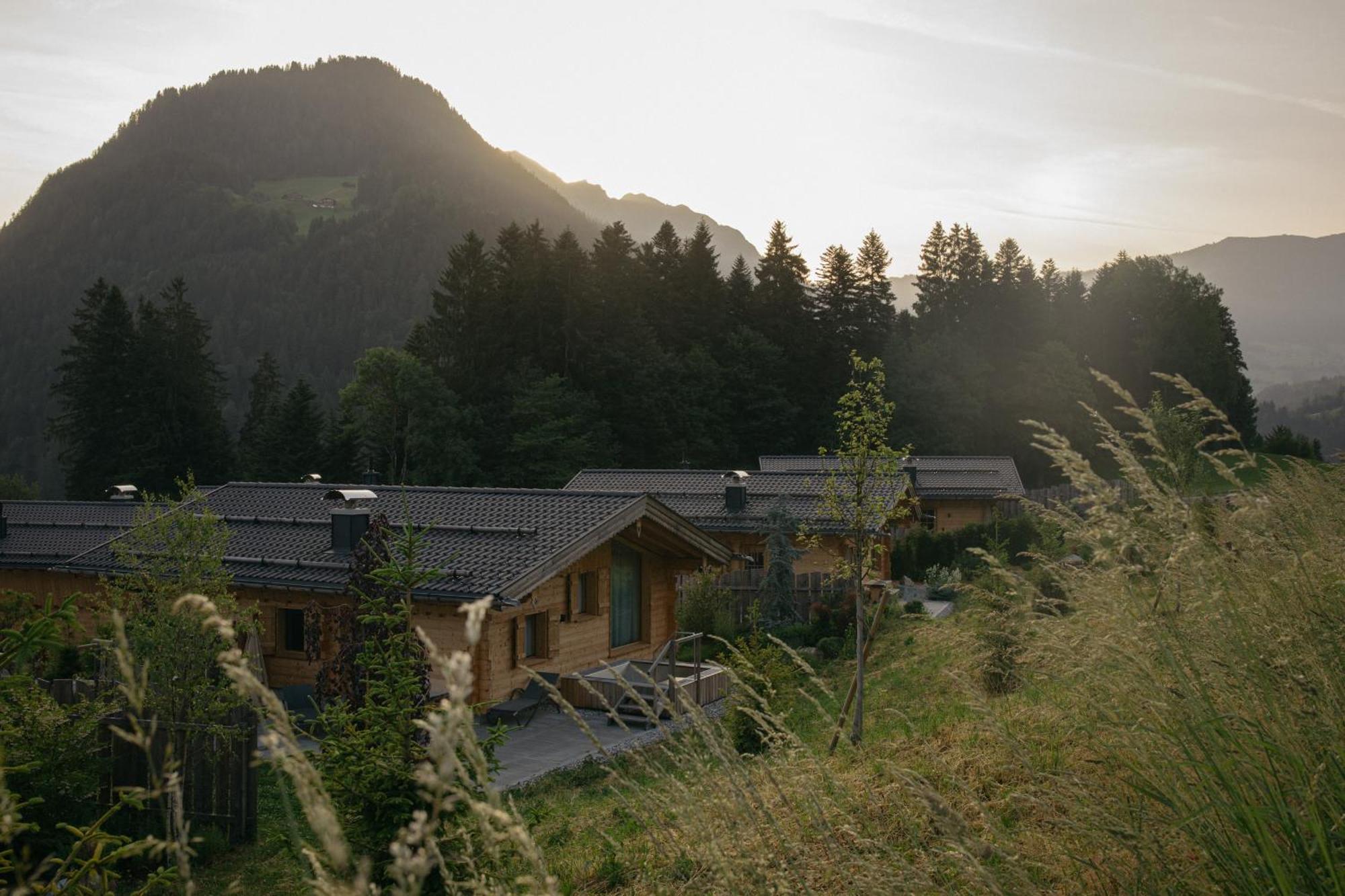Hygna Chalets ライト・イム・アルプバッハタール エクステリア 写真